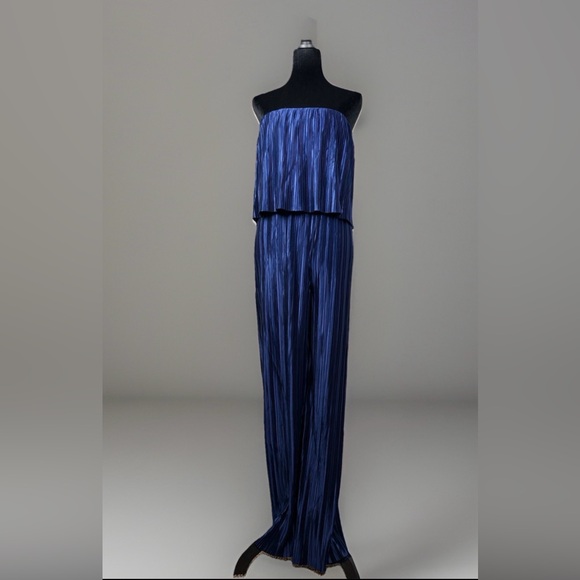 Amanda Uprichard Pants - Amanda Uprichard Collina Jumpsuit – Size Medium – Navy